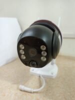 Hi-Tech Vision 4MP 8X Zoom Outdoor Smart Wi-fi PTZ Camera | 360° with Pan & Tilt | Two Way Talk | Night Vision| SD Card (Up to 128 GB) | Waterproof IP Ratings – IP65